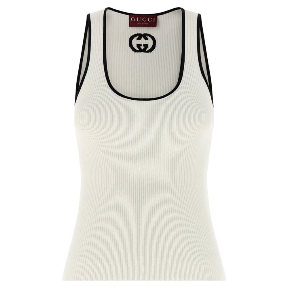 Gucci Women's Incrocio Gg Tank Top